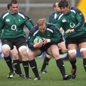 Ireland Captain’s Run Session, Thomond Park Stadium, Friday, November 7, 2008