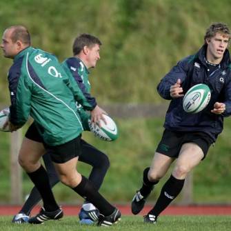 Ireland Squad Training At The University Of Limerick, Tuesday, October 28, 2008