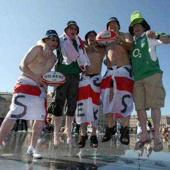 Ireland Fans In Bordeaux, September 8, 2007