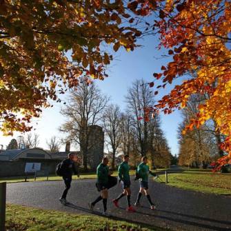 Ireland Squad Training Session At Carton House, Maynooth, Tuesday, November 12, 2013