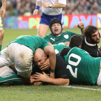 Ireland 22 New Zealand 24, Aviva Stadium, Sunday, November 24, 2013