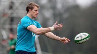 Ireland Squad Training Session At Carton House, Maynooth, Tuesday, February 18, 2014