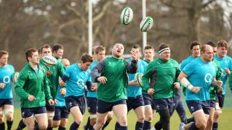 Ireland Squad Training At Carton House, Maynooth, Tuesday, March 4, 2014