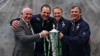 RBS 6 Nations Winners’ Portraits In Paris, Saturday, March 15, 2014