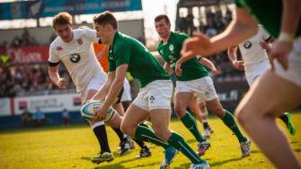 Ireland Under-18 Schools XV 14 England Under-18s 30, Wronki, Poland, Saturday, April 19, 2014