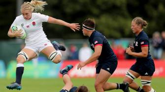WRWC 2017: England Women 47 USA Women 26, Billings Park, UCD, Thursday, August 17, 2017