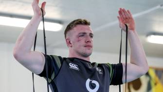 Ireland Squad Gym Session At Carton House, Maynooth, Co. Kildare, Tuesday, February 6, 2018