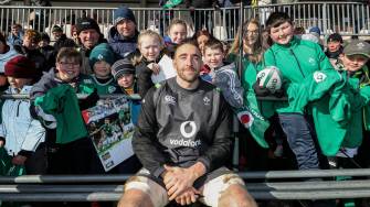 Ireland Open Training Session At Buccaneers RFC, Dubarry Park, Athlone, Thursday, February 15, 2018