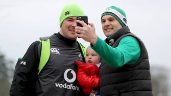 Ireland Squad Training At Carton House, Maynooth, Co. Kildare, Thursday, February 22, 2018