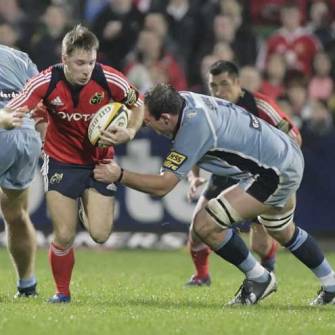 Munster 17 Cardiff Blues 19, Musgrave Park, Friday, October 5, 2007