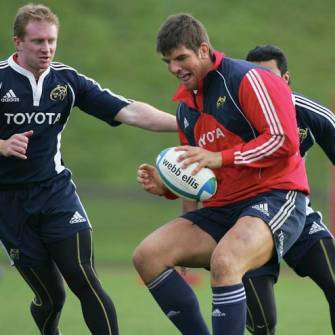 Munster Squad Training At The UL Bowl, Tuesday, November 6, 2007