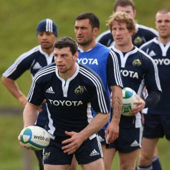 Munster Squad Training At The University Of Limerick, Wednesday, April 23, 2008