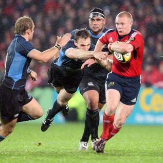 Munster 25 Glasgow Warriors 17, Thomond Park Stadium, Saturday, October 4, 2008
