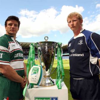 Leinster Captain’s Run Session/Press Conference, Murrayfield, Friday, May 22, 2009