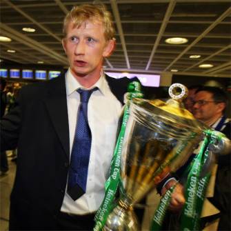 Heineken Cup Champions Leinster Arrive At Dublin Airport, Saturday, May 23, 2009