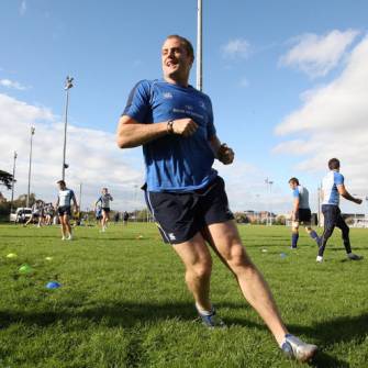 Leinster Squad Training At UCD, Monday, October 4, 2010