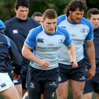 Leinster Squad Training At UCD, Monday, November 15, 2010