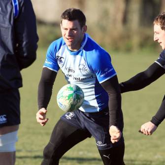Leinster Squad Training At Holmpatrick, Skerries RFC, Wednesday, December 8, 2010