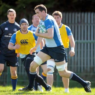 Leinster Squad Training At UCD, Monday, April 4, 2011