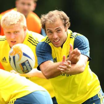 Munster Squad Training At The University Of Limerick, Tuesday, August 20, 2013