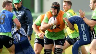 Connacht Squad Training At The Sportsground, Tuesday, October 14, 2014