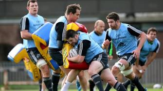 Munster Squad Training At UL, Tuesday, October 28, 2014
