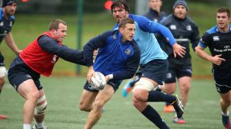 Leinster Squad Training At UCD, Tuesday, October 28, 2014