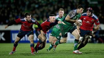 Connacht 24 Munster 16, The Sportsground, Thursday, January 1, 2015