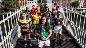 Women’s Sevens Dublin Tournament – Captains’ Photocall, Ha’penny Bridge, Dublin, Thursday, August 20, 2015