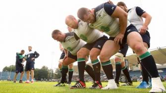 Ireland Open Training Session At The RDS, Dublin, Tuesday, September 8, 2015