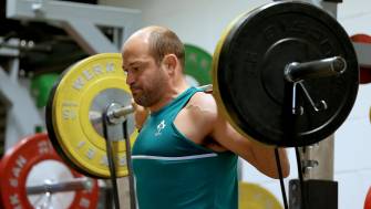 Ireland Squad Gym Session At Celtic Manor Resort, Newport, Tuesday, October 6, 2015