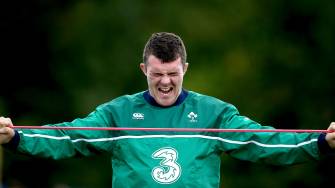 Ireland Squad Training At Newport High School, Newport, Wednesday, October 7, 2015