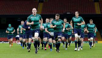 Ireland Captain’s Run Session At Millennium Stadium, Cardiff, Saturday, October 10, 2015