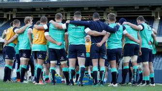 Ireland Captain’s Run Session At Soldier Field, Chicago, Friday, November 4, 2016