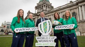 Women’s Rugby World Cup 2017 Pool Draw, Belfast City Hall, Wednesday, November 9, 2016
