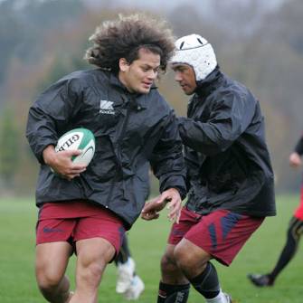 Tonga Squad Training At Shaw’s Bridge, Belfast, Wednesday, November 11, 2009
