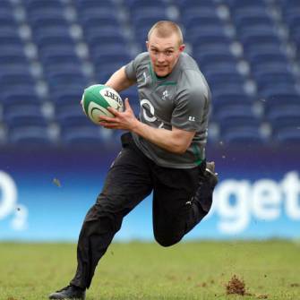 Ireland Squad Training At The RDS, Tuesday, February 9, 2010