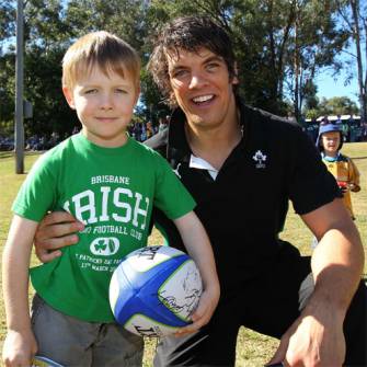 Ireland Meet And Greet Fans Session, Brothers RFC, Brisbane, Sunday, June 20, 2010