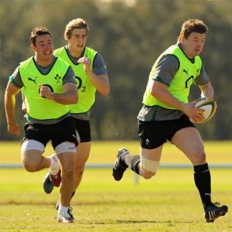 Ireland Squad Training At Anglican Church Grammar School, Brisbane, Monday, June 21, 2010