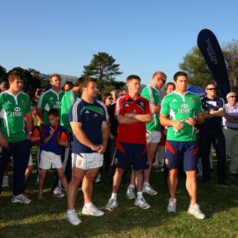 Lions Visit The First Cape Legacy Project, Simondium School, Paarl, Friday, June 12, 2009