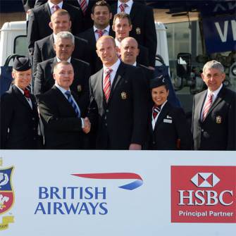 2009 Lions Board ‘Air Force Scrum’ And Arrive In Johannesburg, Monday, May 25, 2009