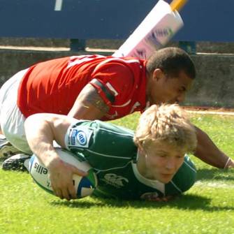 Ireland Under-20s 45 Tonga Under-20s 27, Cardiff Arms Park, Saturday, June 14, 2008