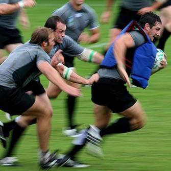 Ireland Squad Training At Stade Bordelais, Monday, September 24, 2007