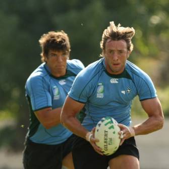 Ireland Squad Training At Stade Bordelais, Thursday, September 13, 2007