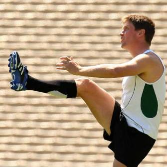 Ireland Kicking Practice At Stade Chaban Delmas, September 8, 2007