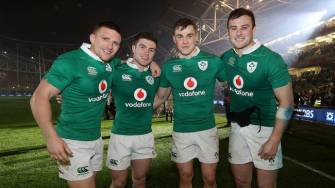 Irish Rugby TV: Ireland v England Tunnel Cam