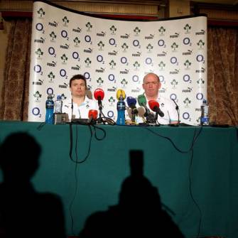 Irish Rugby TV: Team Announcement Press Conference