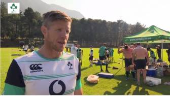 Irish Rugby TV: Simon Easterby On Training In Cape Town