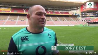 Irish Rugby TV: Rory Best Says Young Team Ready To Step Up