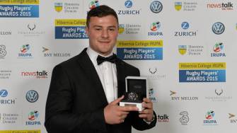 Irish Rugby TV: Robbie Henshaw – 2015 IRUPA Awards